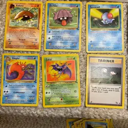 Pokemon Pokemon cards lot vintage bulk 400+ Base Set Jungle Fossil Team Rocket - Image 2