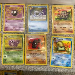 Pokemon Pokemon cards lot vintage bulk 400+ Base Set Jungle Fossil Team Rocket - Image 3