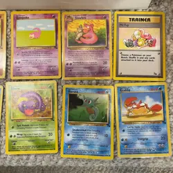 Pokemon Pokemon cards lot vintage bulk 400+ Base Set Jungle Fossil Team Rocket - Image 4