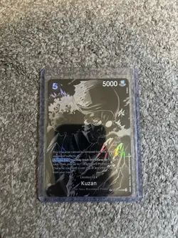 Kuzan OP10-082 SR One Piece Card Game Legacy Of The Master (OP12 SP) Alt Art - Image 1