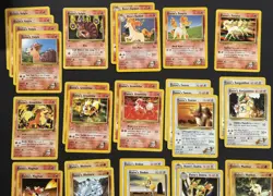 Pokemon TCG Blaine’s Gym Challenge 31 Mixed Cards - Image 1