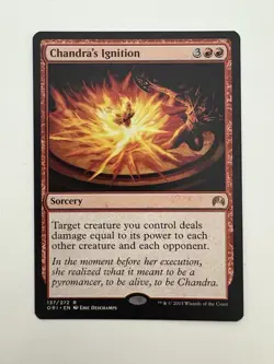 Chandra’s Ignition MTG Magic the Gathering Card NM Near Mint ORI - Image 1