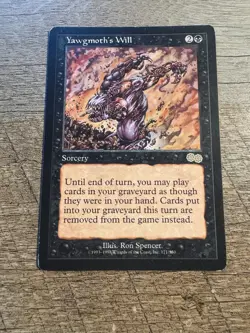 1x Yawgmoth's Will Urza's Saga LP/MP - Image 1