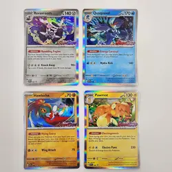 Pokemon Scarlet Violet Stamped Pre-Release 005 006 007 008 Promo Set Holo SVP - Image 1