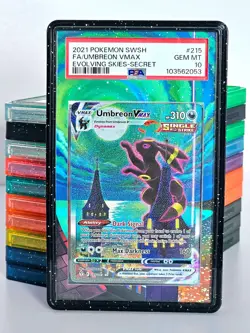 Umbreon VMAX 215/203 | Full Alt Art | Holo | Pokemon Evolving Skies | PSA 10 - Image 1