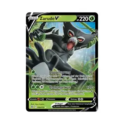 Pokemon TCG Karte Zarude V Foil || SWSH Strahlende Sterne - 016/172 || NM DE - Image 1