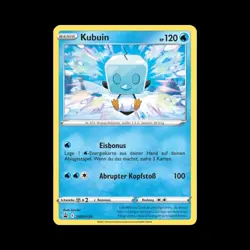 Pokemon TCG Karte Kubuin Holo || Schwert & Schild Promo - SWSH128 || NM DE - Image 1