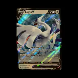 Pokemon TCG Karte Lugia V Foil || Schwert & Schild Promo - SWSH301 || NM DE - Image 1