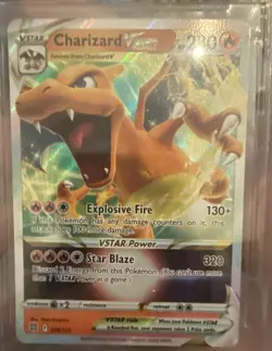 2022 Pokemon Darkness Ablaze Charizard Vstar #18 BGS 9.5 w/ Subgrades - Image 3