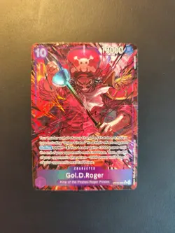 Gol D.Roger OP13-064 SR parallel alt art carrying on His Will ONE PIECE Card eng - Image 1