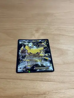 Pikachu EX (Full Art) XY124 Black Star Promo Holo Collection LP/LP- Pokemon Card - Image 4