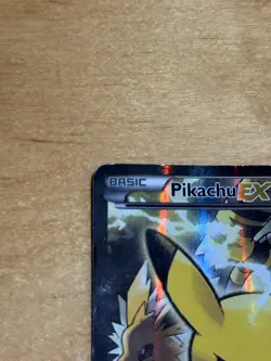 Pikachu EX (Full Art) XY124 Black Star Promo Holo Collection LP/LP- Pokemon Card - Image 5