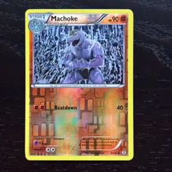 Machoke 41/83 Pokemon Generations XY Uncommon Reverse Holo Card LP/MP - Image 1