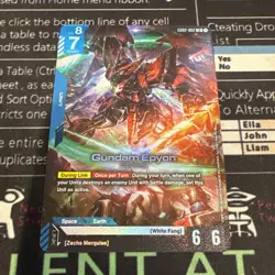 Gundam Card Game Gundam Epyon GD02-002 LR English QTY - Image 1