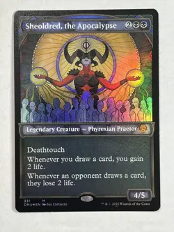 Sheoldred, the Apocalypse - Textured FOIL - Dominaria United - MTG - Image 1