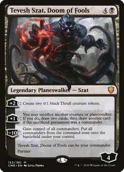 Tevesh Szat, Doom of Fools / Verdammnis - COMMANDER LEGENDS - englisch (nm +) - Image 1