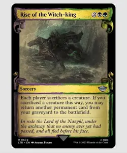 Rise of the Witch-king (Showcase Scrolls) Lord of the Rings 672 Non-Foil NM - Image 1
