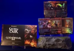 MTG Secret Lair x Playstation God of War: Greek Foil Edition Drop Sealed - Image 4
