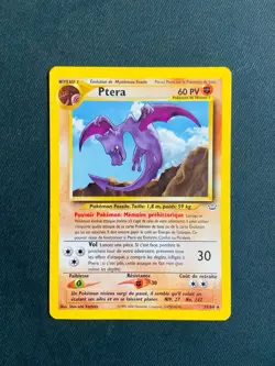 Carte Pokemon Ptera 15/64 RARE Neo Revelation Wizards - Image 1