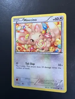 Minccino RC18/RC25 Legendary Treasures: Radiant Collection Holo Rare Pokemon LP - Image 1