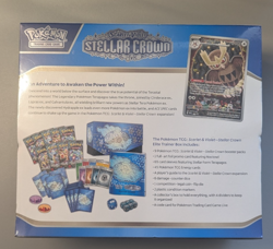Pokemon TCG Scarlet & Violet Stellar Crown ETB Elite Trainer Box Sealed New - Image 2