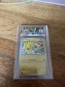 Pokemon Center Exclusive - Pikachu SVP225 (World Championship 2025) ACE 10 - Image 1