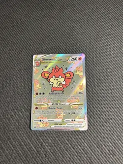 Pokemon TCG Simisear VSTAR GG37/GG70 Crown Zenith: Galarian Gallery Holo DMG - Image 3