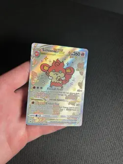 Pokemon TCG Simisear VSTAR GG37/GG70 Crown Zenith: Galarian Gallery Holo DMG - Image 5