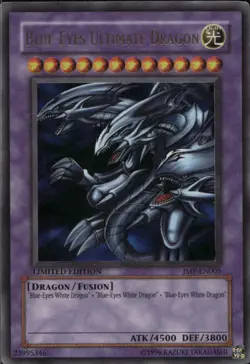 Blue-Eyes Ultimate Dragon Limited Ed Ultra JMP-EN005 Yu-Gi-Oh! - Image 1