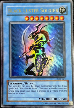 BLACK LUSTER SOLDIER • ULTRA RARE • SYE-024 • UNLIMITED YuGiOh TCG Card - Image 1