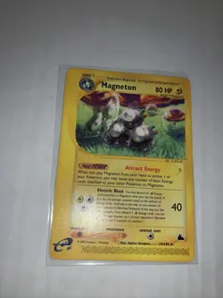 Magneton Skyridge e-Series 19/144 Non-Holo Pokemon Card VG - Image 2