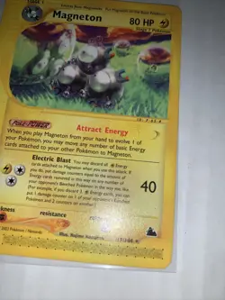 Magneton Skyridge e-Series 19/144 Non-Holo Pokemon Card VG - Image 4