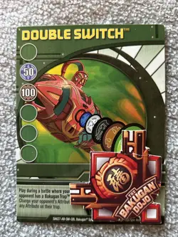 Bakugan:New Vestroia| Double Switch 🟢 Green Ability Card | 41/48q - Image 2
