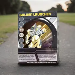 Bakugan: New Vestroia|Golden Launcher 🔵 Blue Ability Card | 35/48d - Image 1
