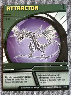 Bakugan: Battle Brawlers|Attractor 🟢 Green Ability Card | 13/15a - Image 3