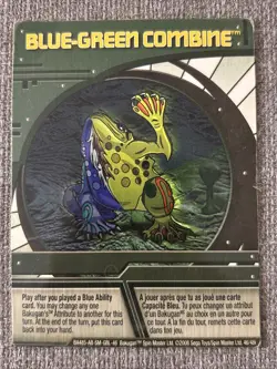 Bakugan: Battle Brawlers|Blue-Green Combine 🟢 Green Ability Card | 46/48a - Image 3