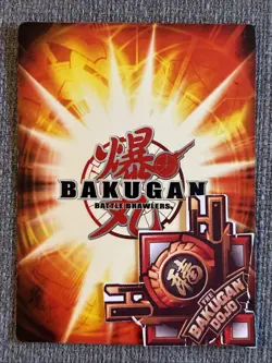 Bakugan: New Vestroia| Thundercrack 🔵 Blue Ability Card | 35/48i - Image 3