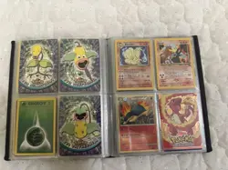 Pokemon Binder Lot 112 Cards 13 Holo Vintage WOTC Team Rocket Fossil - Image 3
