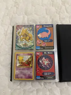 Pokemon Binder Lot 112 Cards 13 Holo Vintage WOTC Team Rocket Fossil - Image 4