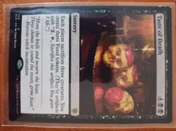 Taste Of Death Magic The Gathering Rare Throne Of Eldraine 320 - Image 2