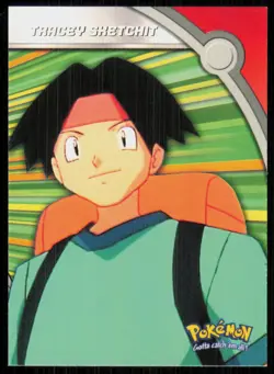 2000 Topps Pokemon TV Animation Series 3 Heroes & Villains Tracey Sketchit #HV11 - Image 1