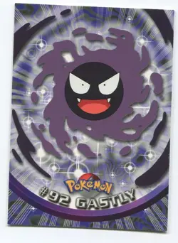 POKEMON TOPPS GASTLY #92 NM - Image 1