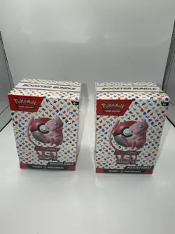 Pokemon 151 Booster Bundle Box, Lot of 2, New and Sealed - Image 1