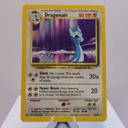 Pokemon TCG - Dragonair 18/102 Base Set Rare WOTC 1999 - NM - Image 2