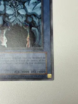 Obelisk the Tormentor JMP-EN004 Shonen Jump Secret Rare Promo Limited Edition - Image 3
