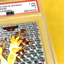 Pokemon Card Japanese【Moltres】No.146 PSA7 Holo Prism Carddass Vending Bandai - Image 4