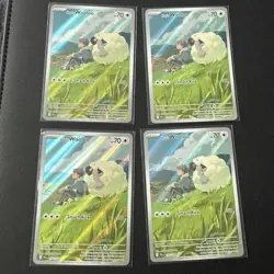 Pokemon TCG Hops Wooloo Card Scarlet Violet Journey Together 170/159 - Image 1