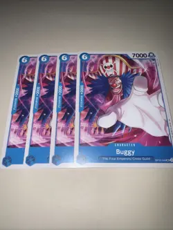 OP12-049 Buggy X4 Playset One Piece Card Game TCG CCG English - Image 4