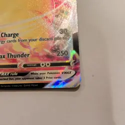 Pokemon TCG Sword & Shield Pikachu VMAX Black Star Promo Card SWSH286 - Image 5