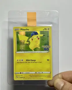 Pikachu 028/078 (HP) Holo Rare Sword & Shield: Pokemon Go 2022 Pokemon Card - Image 4